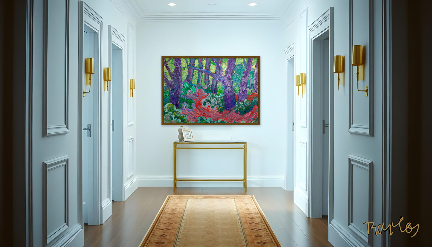 Original Painting of Endre Bartos: "Berries"