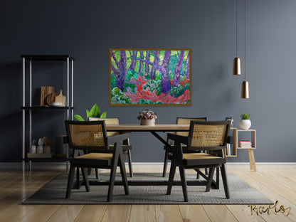 Original Painting of Endre Bartos: "Berries"