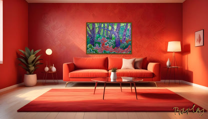 Original Painting of Endre Bartos: "Berries"