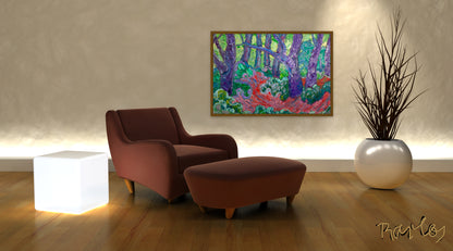 Original Painting of Endre Bartos: "Berries"