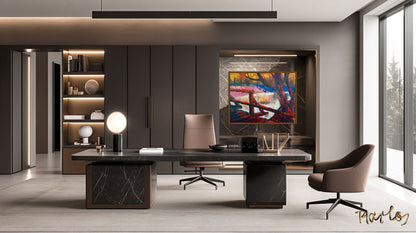 Original Painting of Endre Bartos: "Connection"