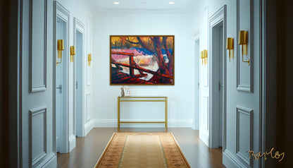 Original Painting of Endre Bartos: "Connection"