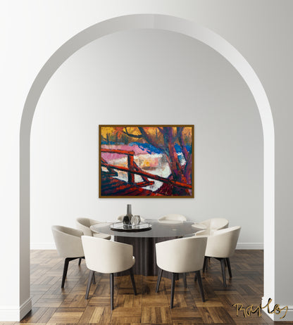 Original Painting of Endre Bartos: "Connection"