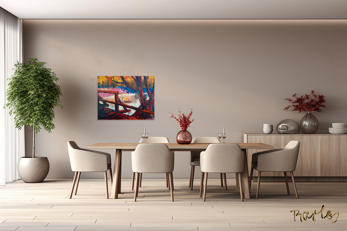 Fine Art Print Endre Bartos: "Connection"