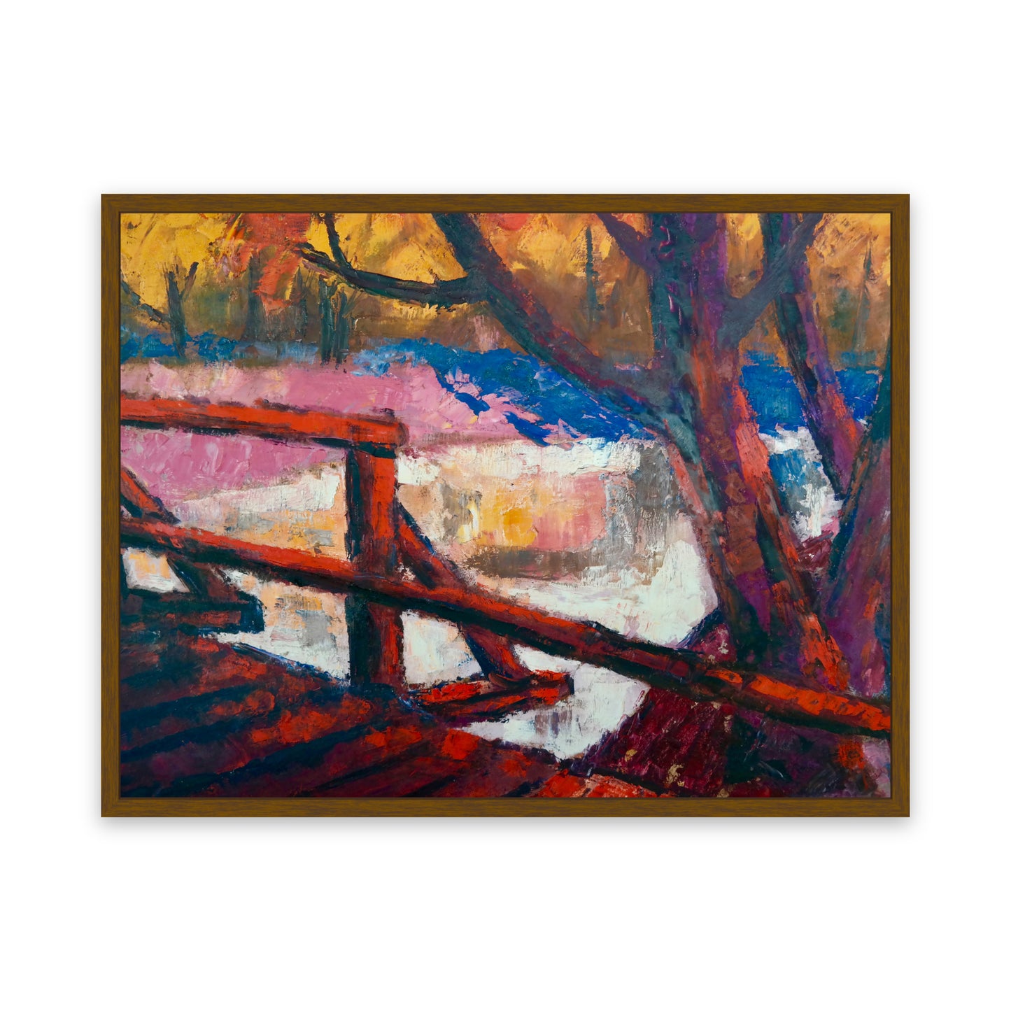 Original Painting of Endre Bartos: "Connection"