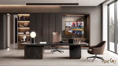 Original Painting of Endre Bartos: "The Storm is Coming"