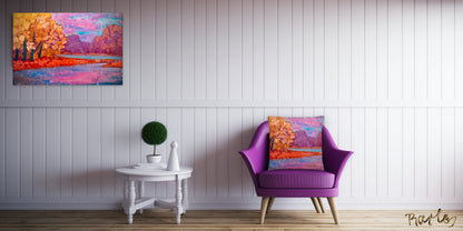 Art Pillow Endre Bartos "After Storm"