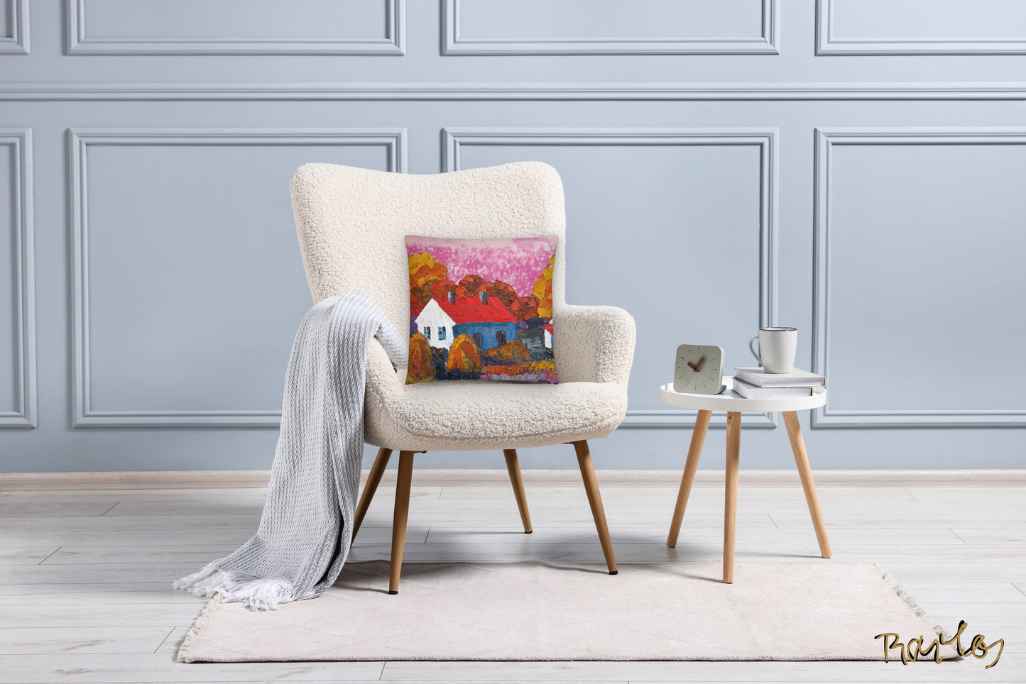 Art Pillow Endre Bartos: “Cottage”