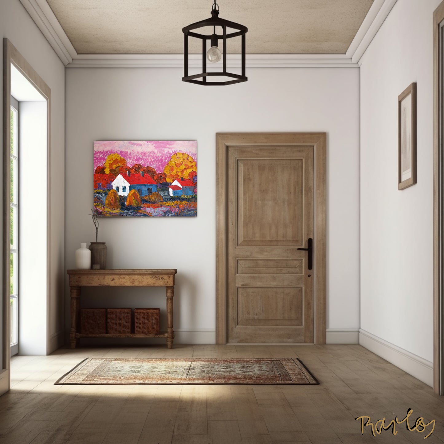 Fine Art Print Endre Bartos: Cottage