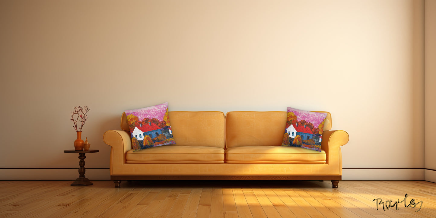 Art Pillow Endre Bartos: “Cottage”