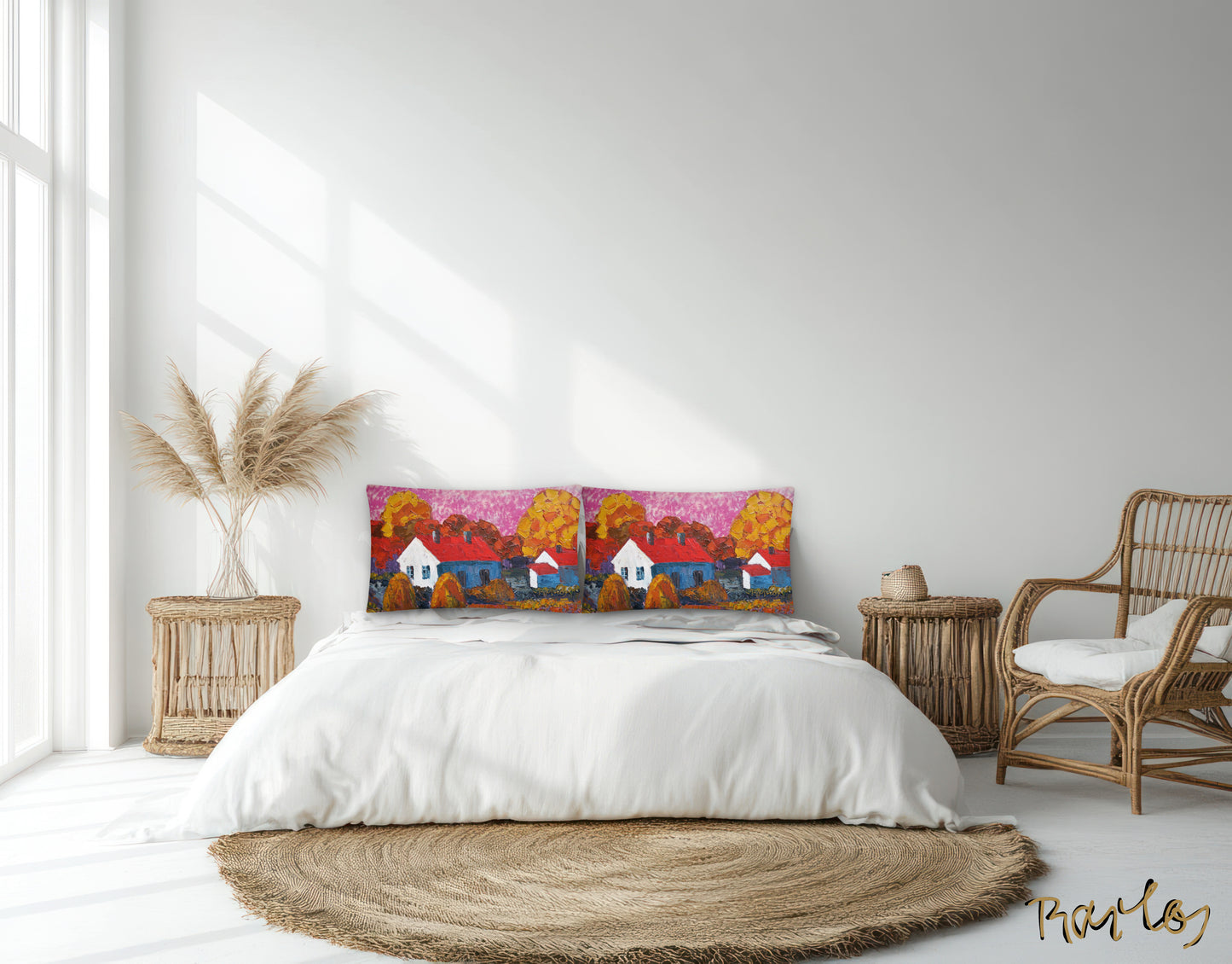 Art Pillow Endre Bartos: “Cottage”