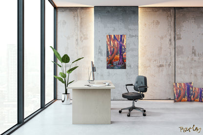 Fine Art Print Endre Bartos: "Dancing Trees"