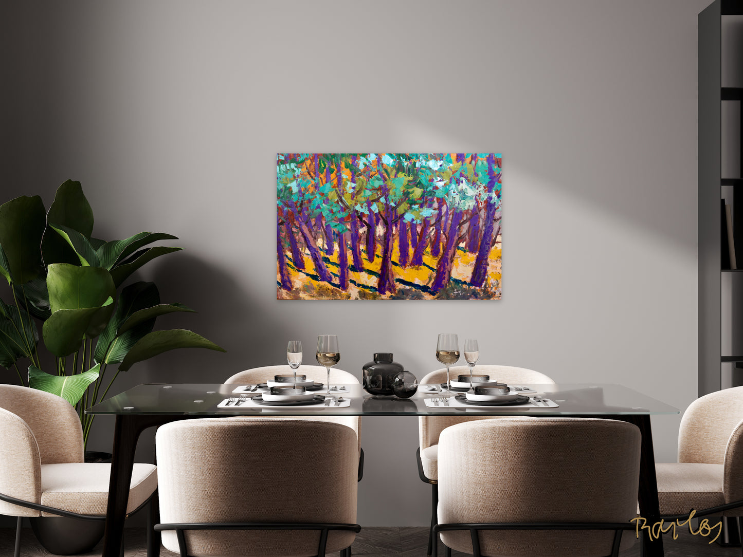 Fine Art Print Endre Bartos: "End of Summer"