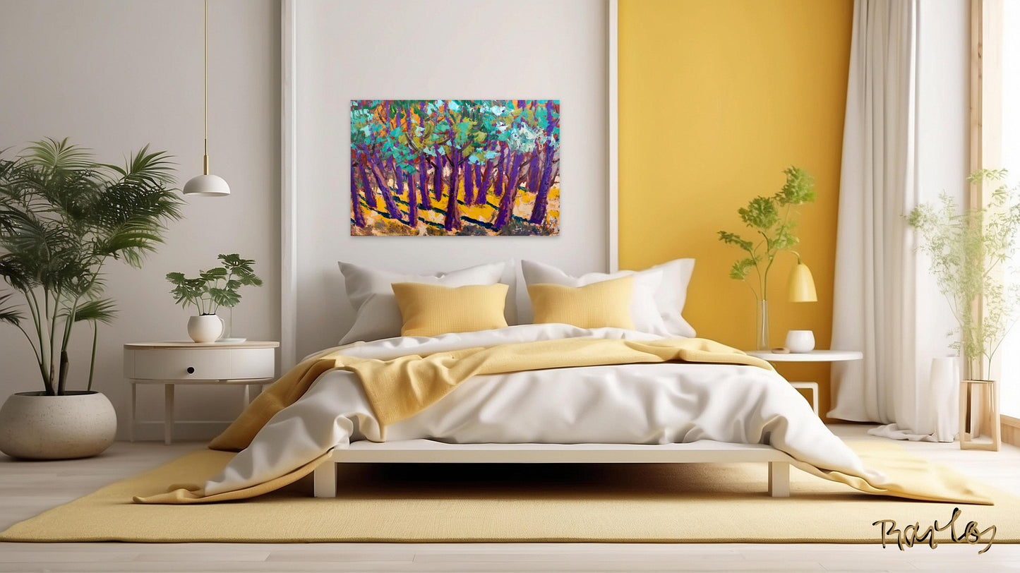 Fine Art Print Endre Bartos: "End of Summer"