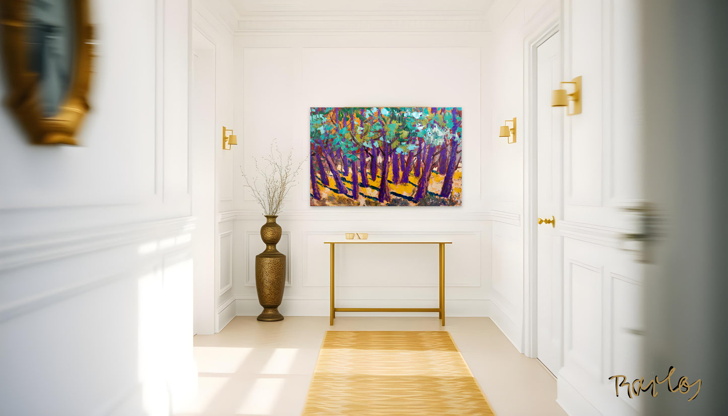 Fine Art Print Endre Bartos: "End of Summer"