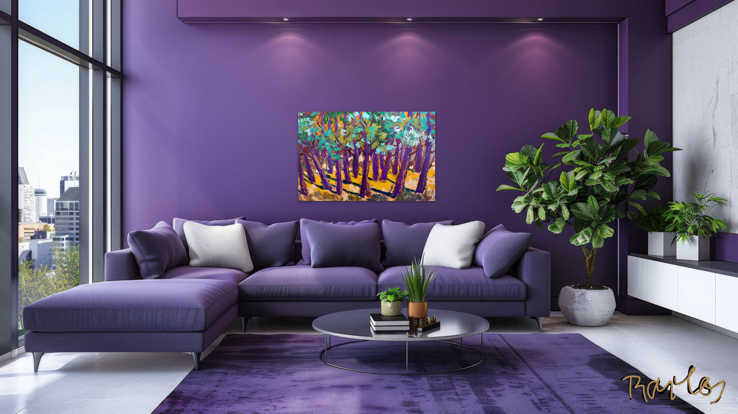 Fine Art Print Endre Bartos: "End of Summer"