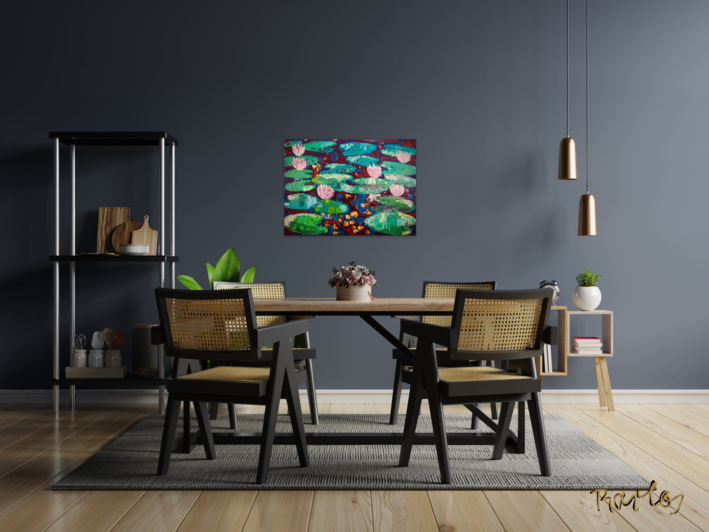 Fine Art Print Endre Bartos: Lilies of the Valley