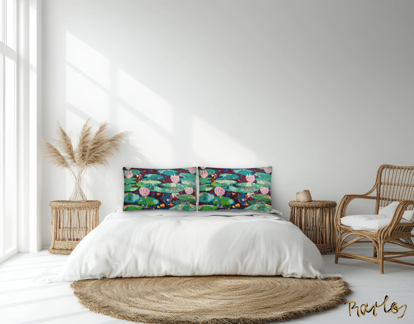 Art Pillow Endre Bartos: “Lilies of the Valley”