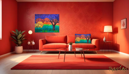 Fine Art Print Endre Bartos: "Lonely Tree"