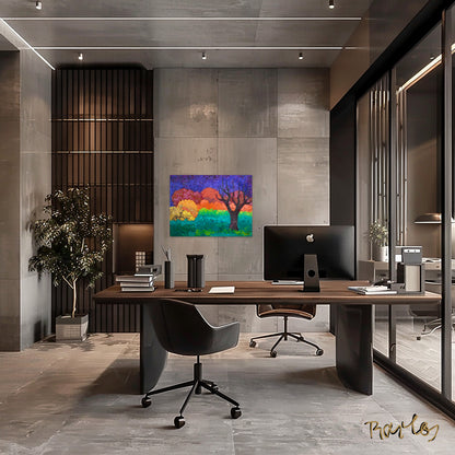 Fine Art Print Endre Bartos: "Lonely Tree"