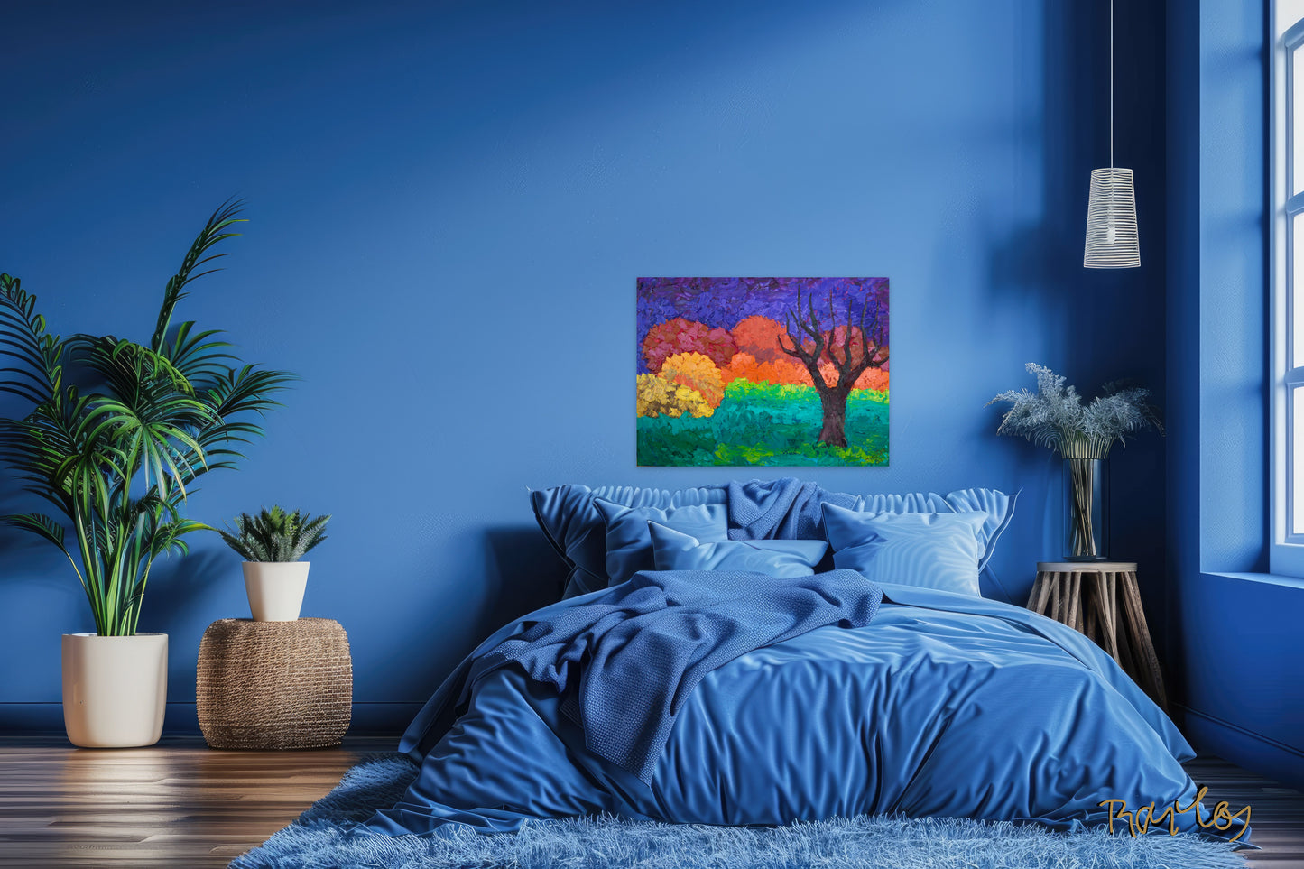 Fine Art Print Endre Bartos: "Lonely Tree"