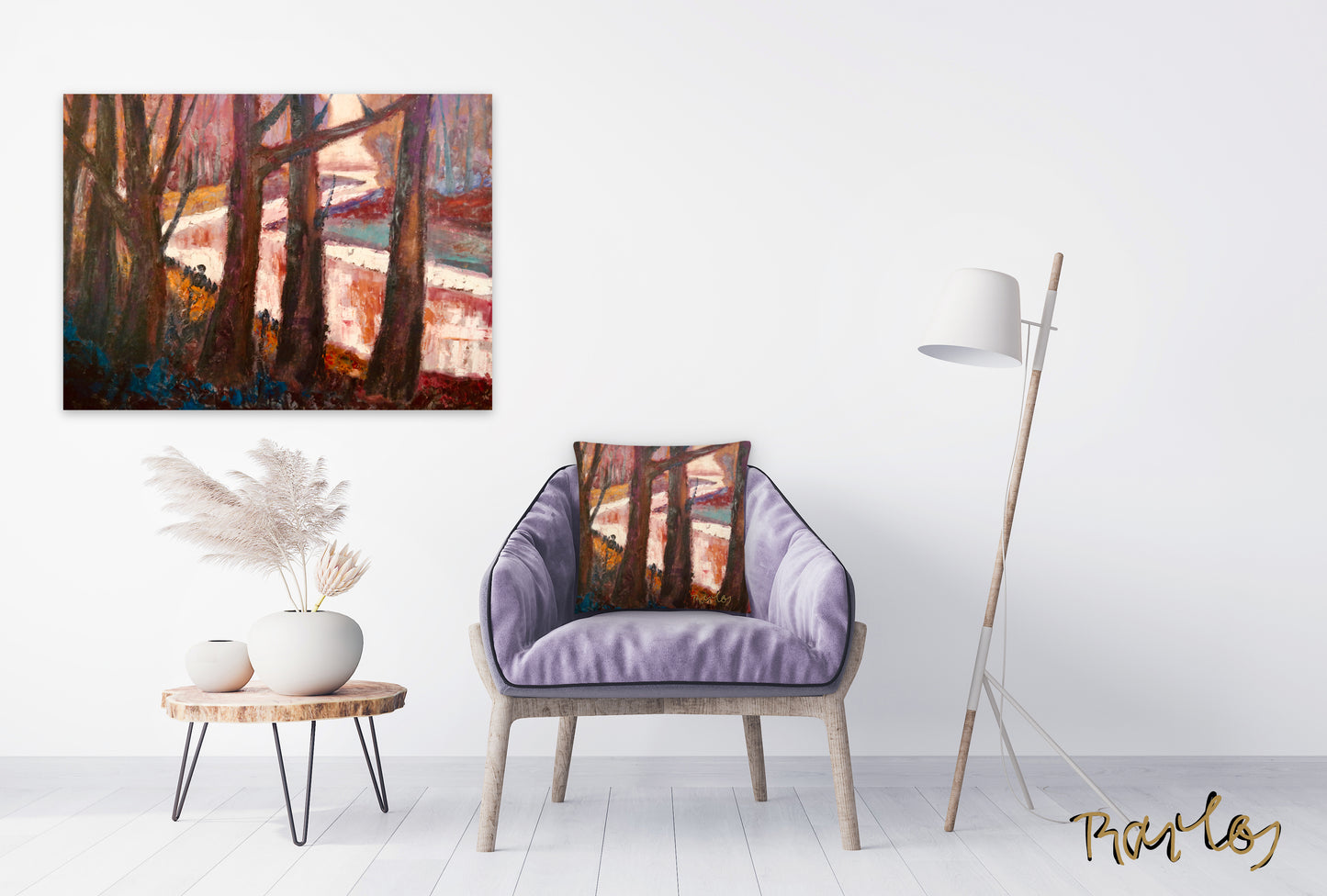 Fine Art Print Endre Bartos: "Moonlight"