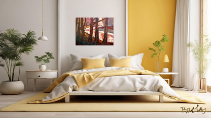 Fine Art Print Endre Bartos: "Moonlight"