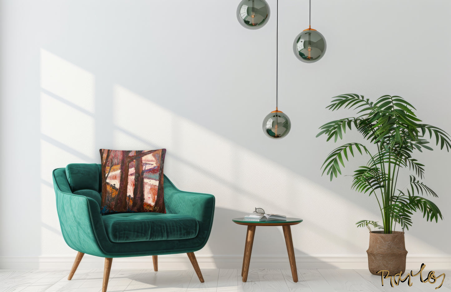 Art Pillow Endre Bartos: “Moonlight”