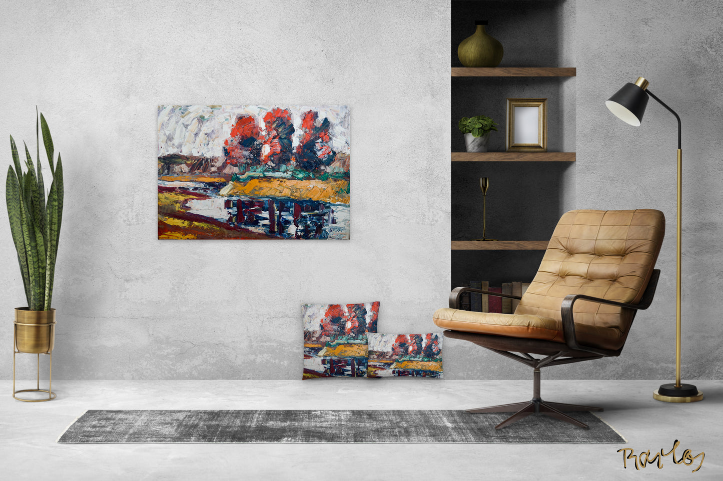 Fine Art Print Endre Bartos: The Storm is Coming