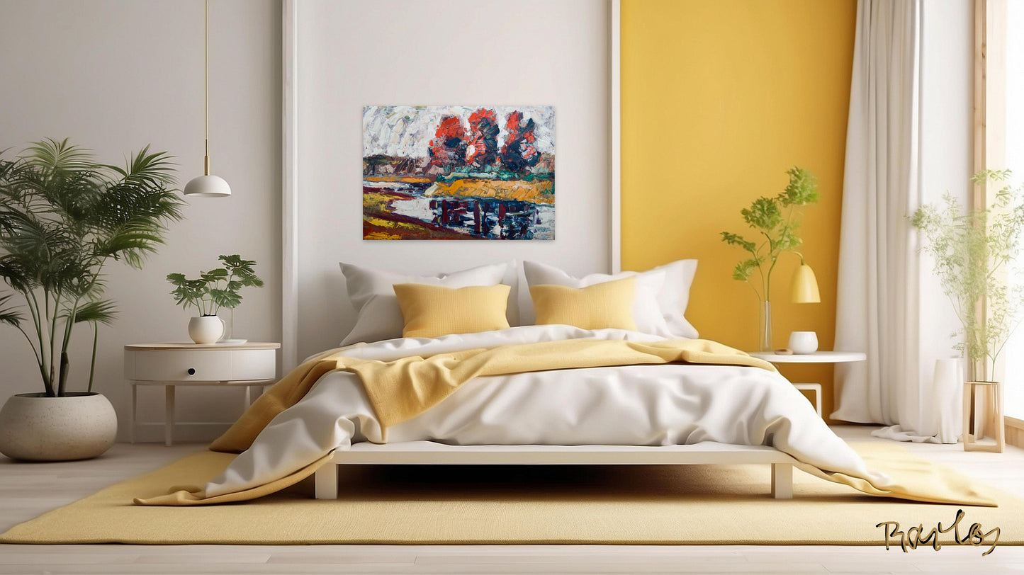 Fine Art Print Endre Bartos: The Storm is Coming