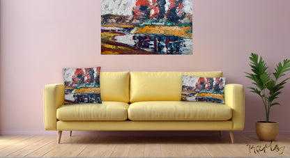 Art Pillow Endre Bartos: “The Storm is Coming”