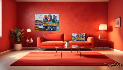 Art Pillow Endre Bartos: “The Storm is Coming”