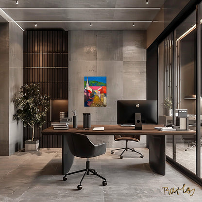 Fine Art Print Endre Bartos: "Tokaj"