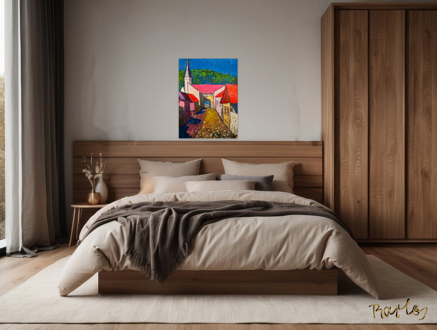 Fine Art Print Endre Bartos: "Tokaj"