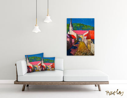 Art Pillow Endre Bartos: “Tokaj”