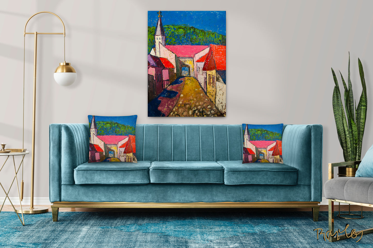 Art Pillow Endre Bartos: “Tokaj”