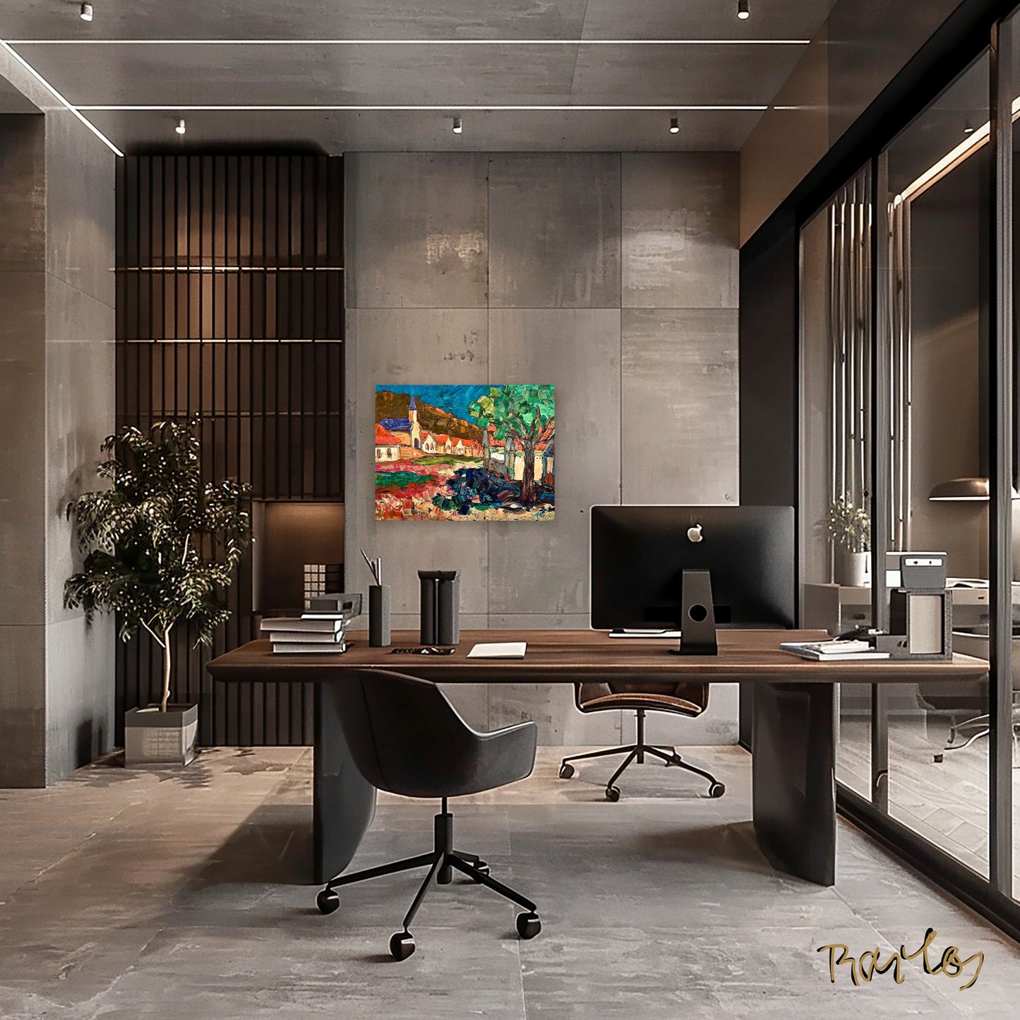 Fine Art Print Endre Bartos: Wine Cellars