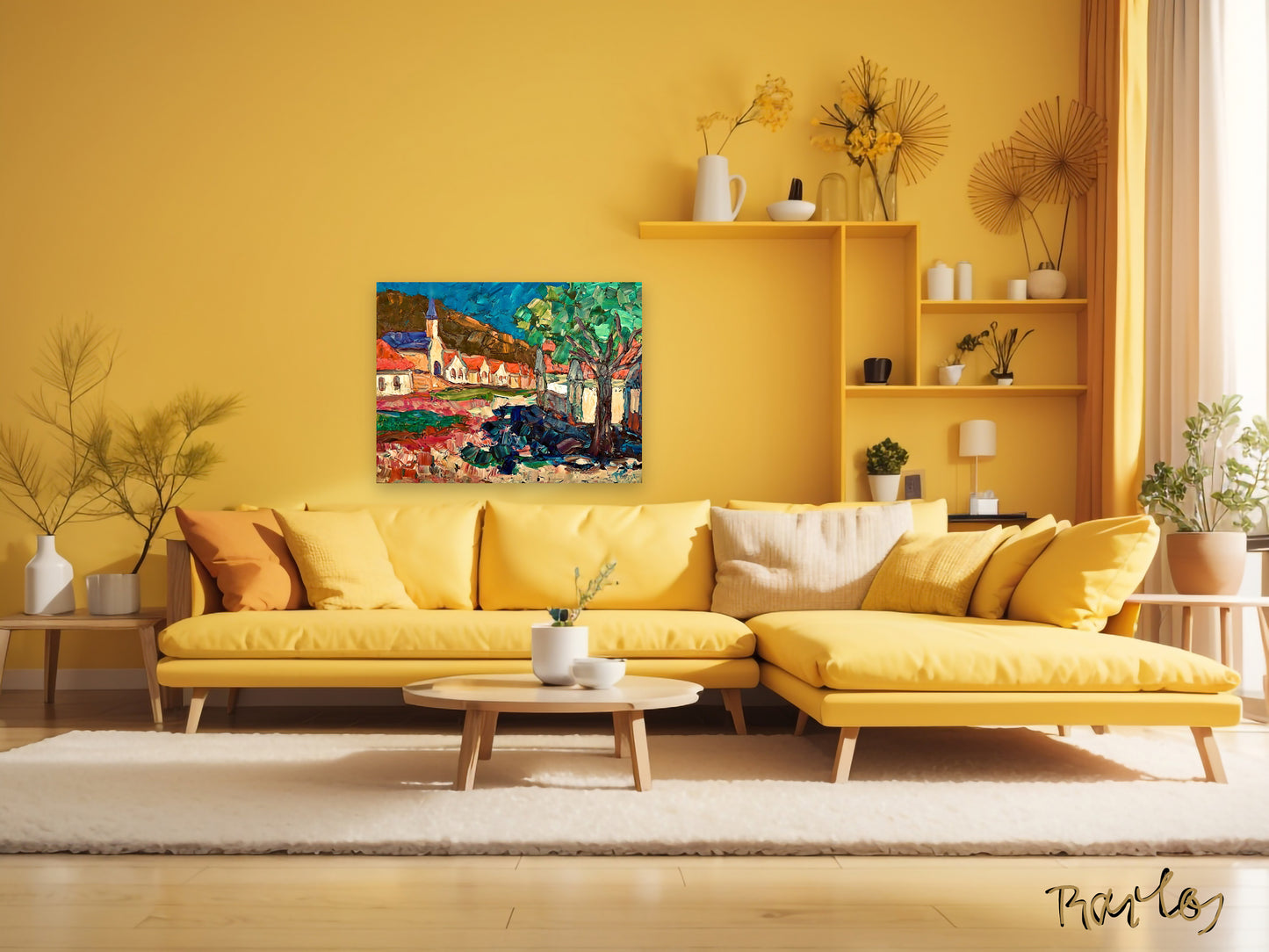 Fine Art Print Endre Bartos: Wine Cellars