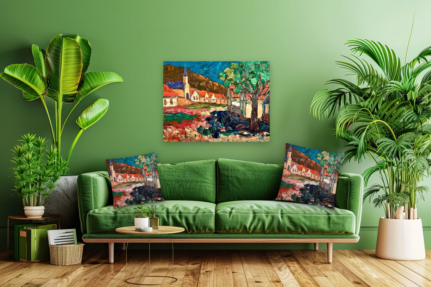 Fine Art Print Endre Bartos: Wine Cellars