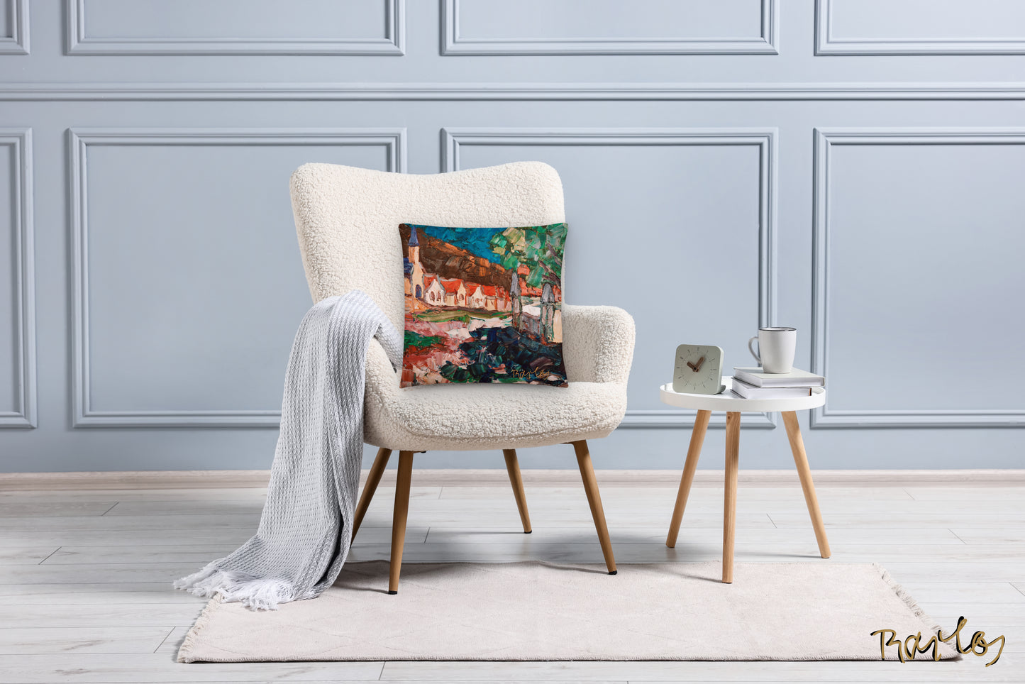 Art Pillow Endre Bartos: “Wine Cellars”