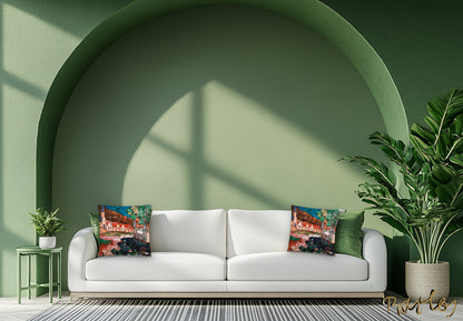 Art Pillow Endre Bartos: “Wine Cellars”