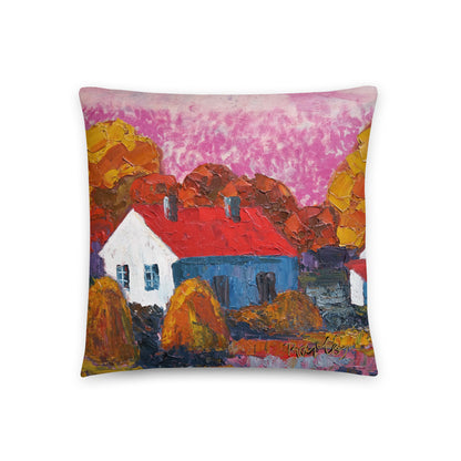 Art Pillow Endre Bartos: “Cottage”