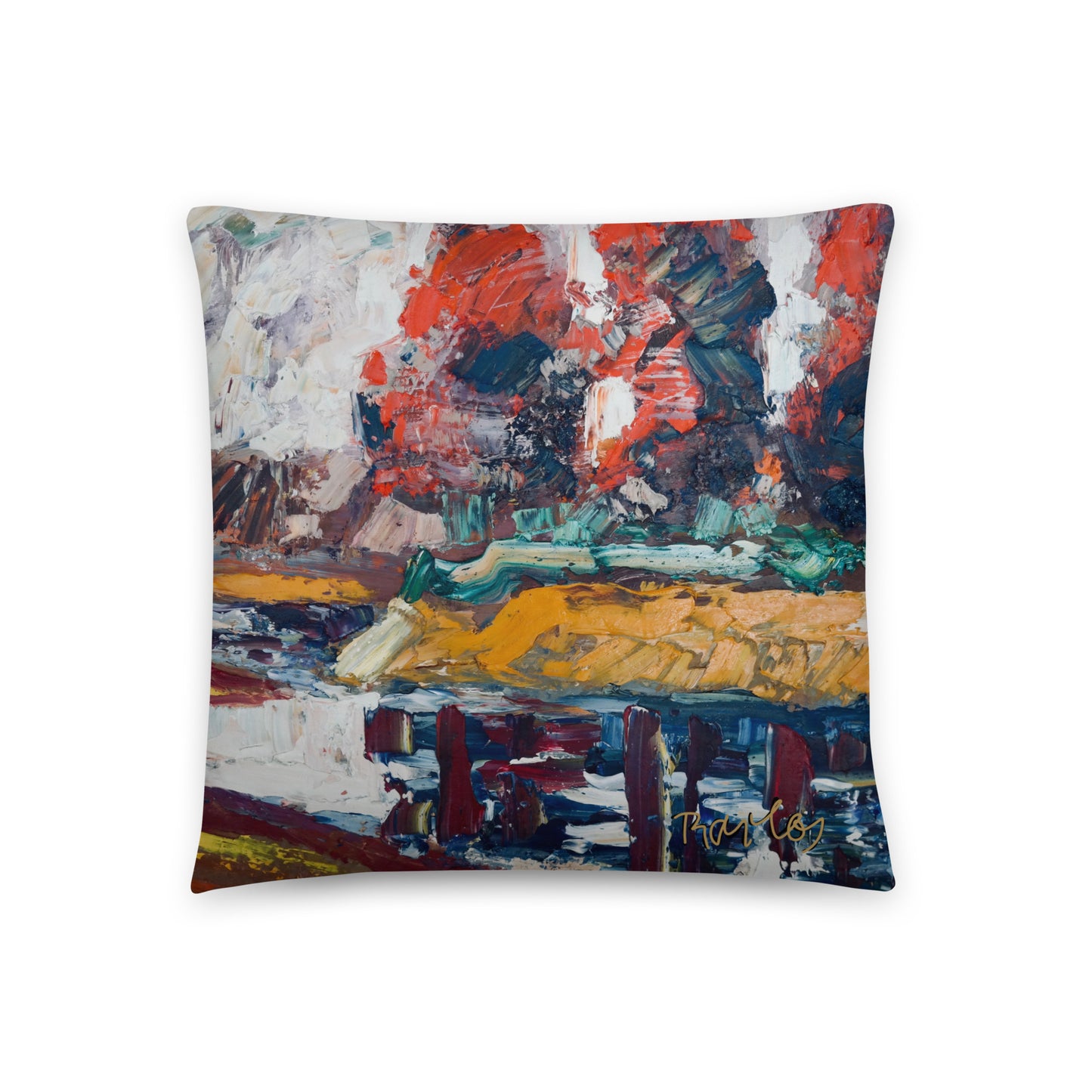 Art Pillow Endre Bartos: “The Storm is Coming”