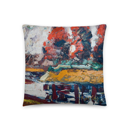 Art Pillow Endre Bartos: “The Storm is Coming”