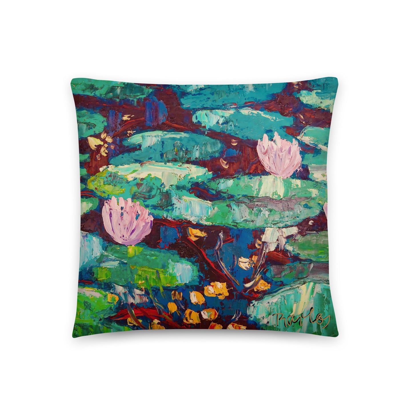 Art Pillow Endre Bartos: “Lilies of the Valley”