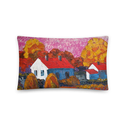 Art Pillow Endre Bartos: “Cottage”