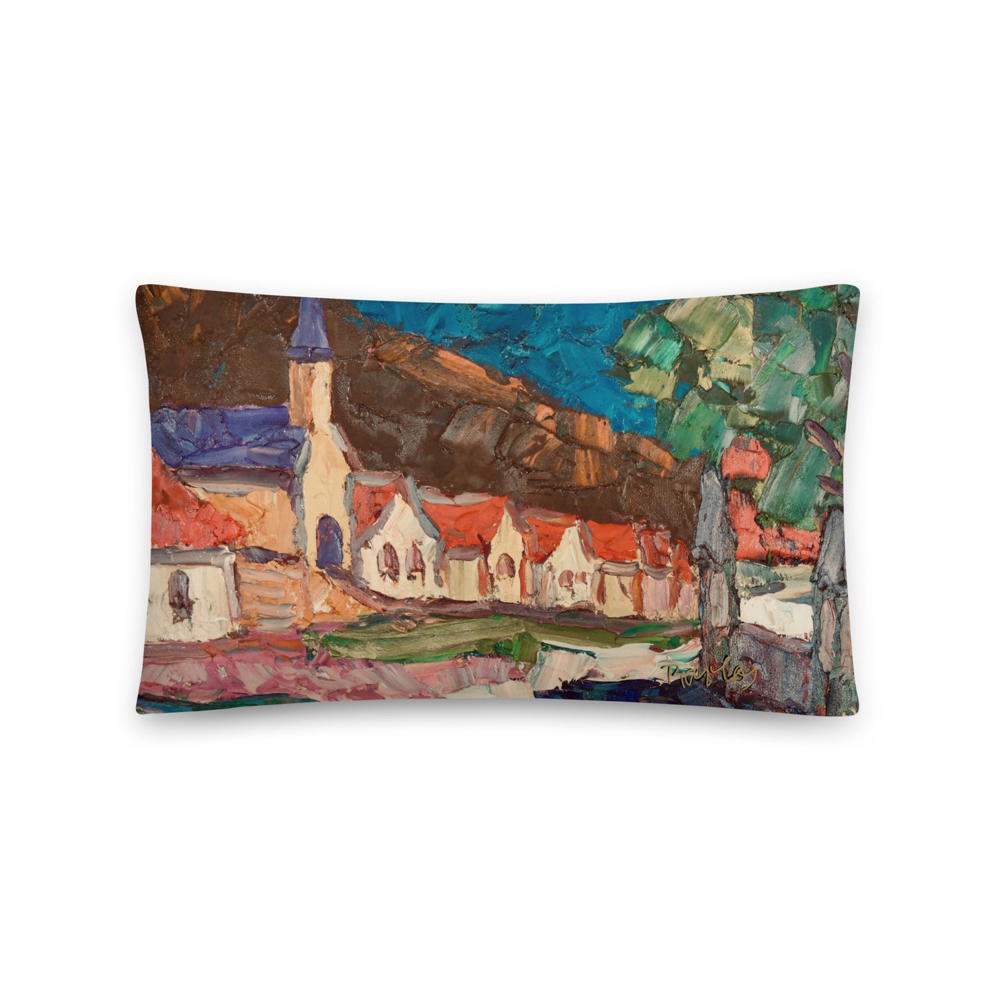 Art Pillow Endre Bartos: “Wine Cellars”