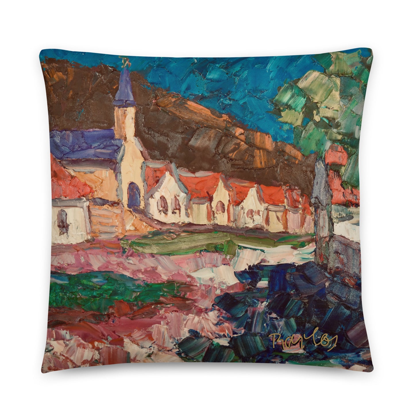 Art Pillow Endre Bartos: “Wine Cellars”
