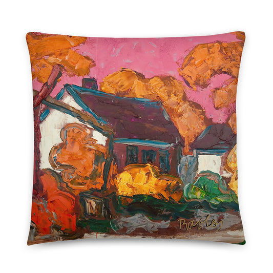 Art Pillow Endre Bartos: “Farm”