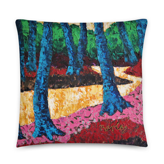 Art Pillow Endre Bartos: “Golden River”